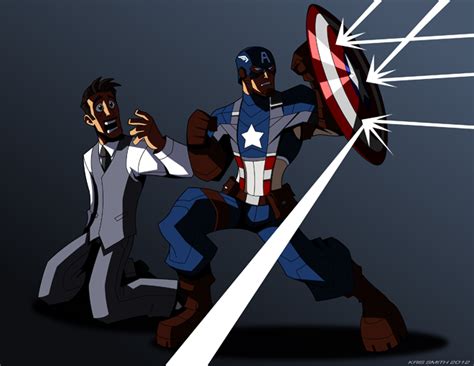 Movie Captain America and Howard Stark by KrisSmithDW on DeviantArt