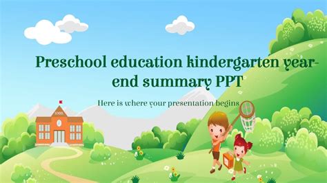 Best Free Kindergarten Summary Google Slide Themes And Powerpoint Templates For Your ...