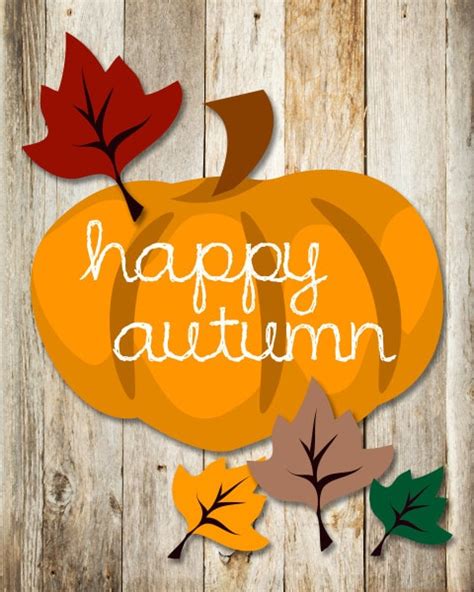 Happy Autumn FREE Printable! - How to Nest for Less™