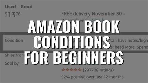 Amazon Book Conditions 101 | How to List Your Books Correctly in 2023