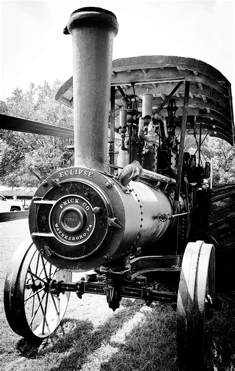 Frick Steam Engine | Steam engine, Vintage tractors, Tractors