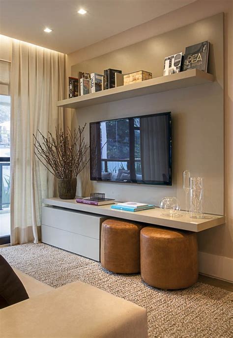 15 Tips for Decorating Around Your Mounted TV