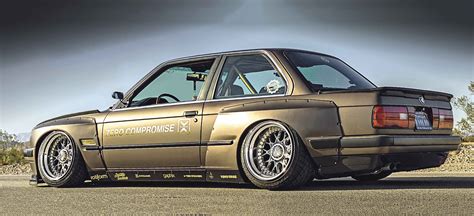 Wide-body BMW 325i Coupe E30 M20 2.5-litre engined with ...