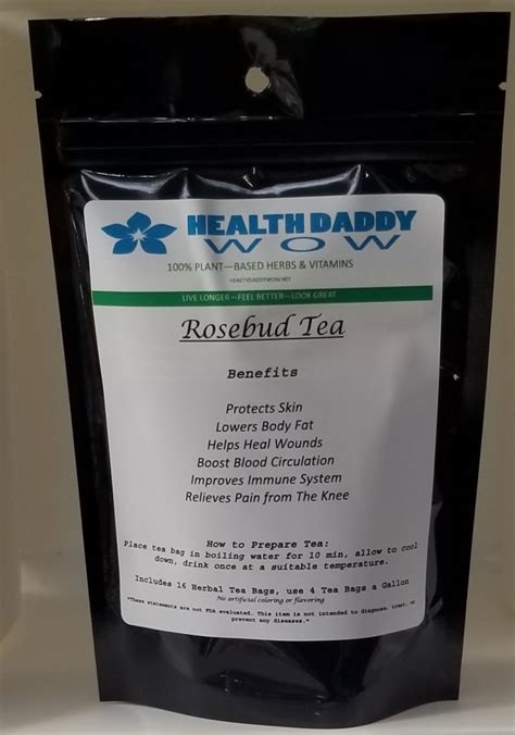 Rosebud Tea - Health Daddy Wow