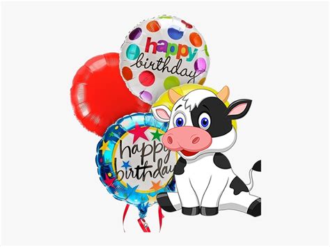 Transparent Old Macdonald Had A Farm Clipart - Cute Cartoon Cow Png ...