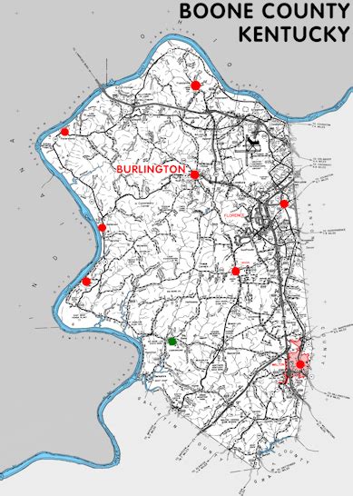 Boone County, Kentucky - Kentucky Atlas and Gazetteer