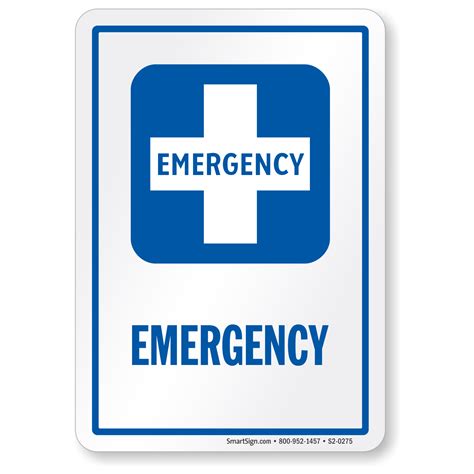 Emergency Sign