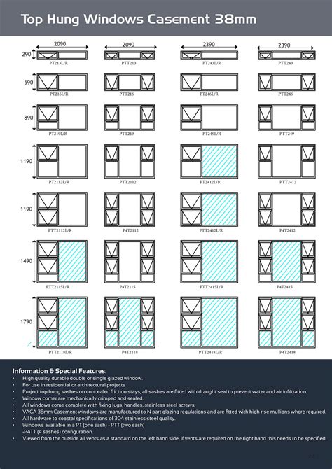 Aluminium Windows Catalogue