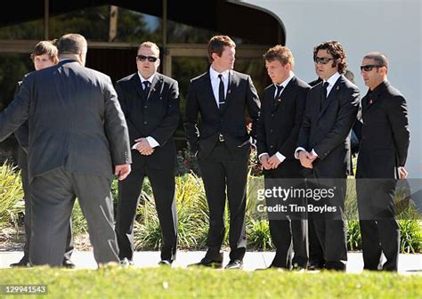 Dan Wheldon Funeral Service Photos and Premium High Res Pictures ...