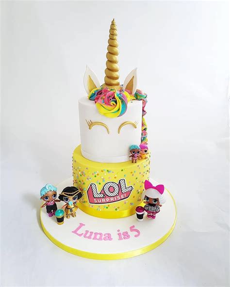 #cake #birthdaycake #unicorncake #unicorn #rainbowunicorn # ...