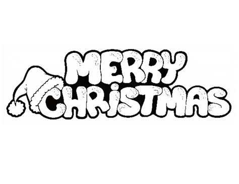 merry christmas coloring pages | Only Coloring Pages