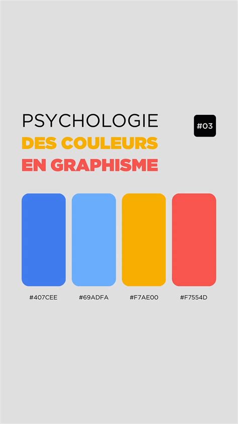 Comment choisir la bonne couleur ? | Composition graphique, Psychologie ...
