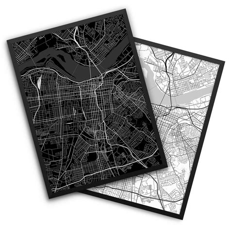 Louisville Kentucky Poster – City Map Decor