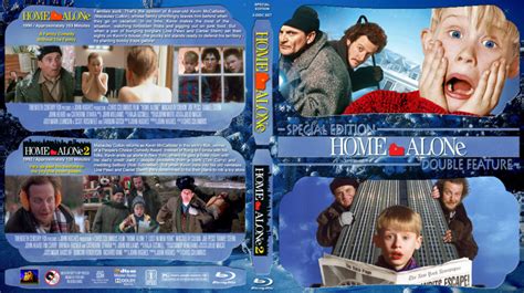 Home Alone Double Feature blu-ray cover (1990-1992) R1 Custom