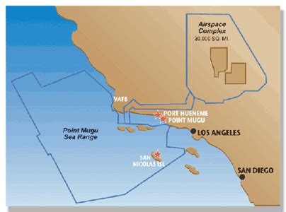 Naval Base Ventura County Map