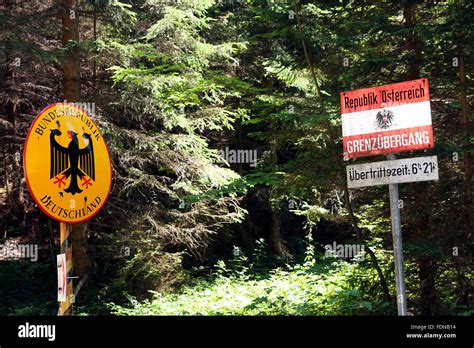 State Border Germany Austria High Resolution Stock Photography and Images - Alamy