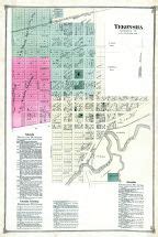 Tekonsha, Atlas: Calhoun County 1873, Michigan Historical Map