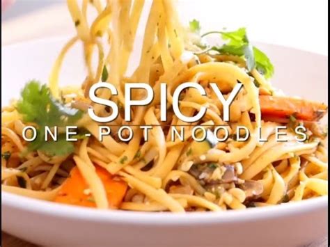 One Pot Spicy Noodles - YouTube