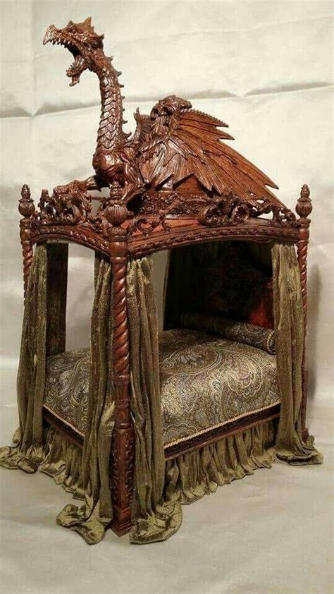 Pin by Bama Chick on Dragons | Dragon decor, Dragon bedding, Gothic furniture