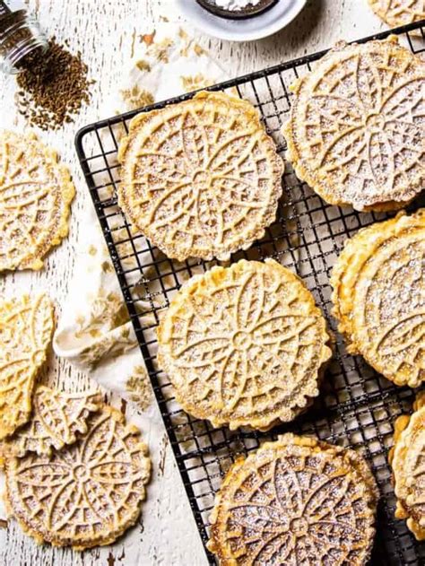 Italian Pizzelle Cookies - Baking A Moment