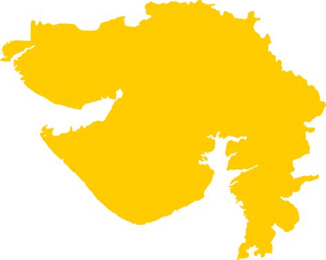 Gujarat Map Vector Png