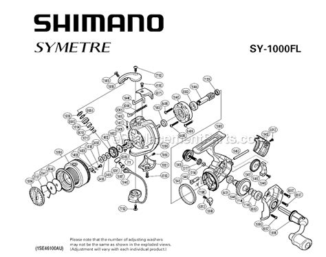 Shimano Spinning Reel Parts Diagram | Reviewmotors.co