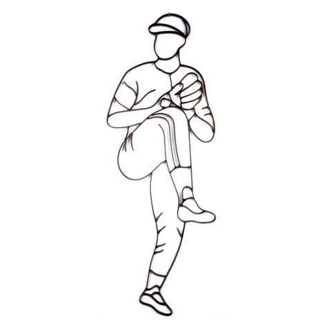 Baseball Pitcher Drawing at GetDrawings | Free download