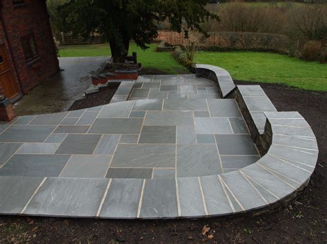 Pin by Emma Skärlen on Sandstone Paving | Patio garden, Patio slabs, Patio