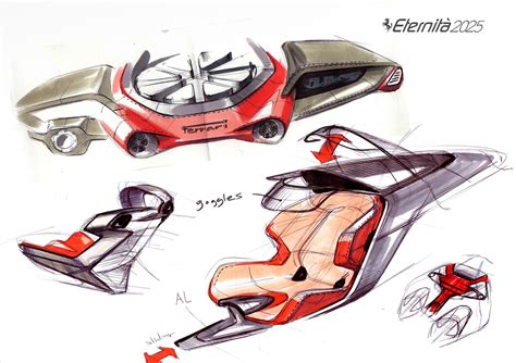 Ferrari Eternita 2025 on Behance | Car interior sketch, Ferrari, Car ...