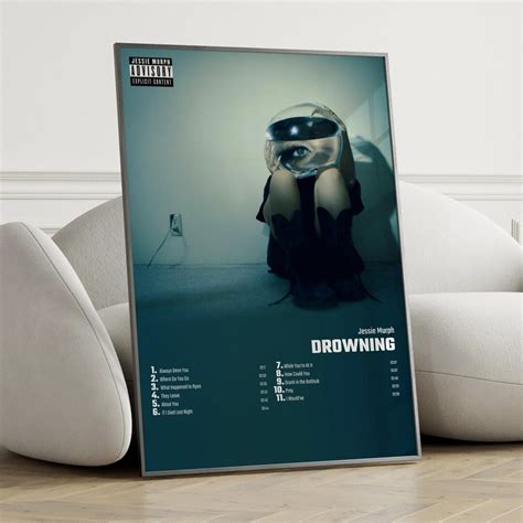 Jessie Murph Drowning Album Cover Poster Wall Art Jessie - Etsy