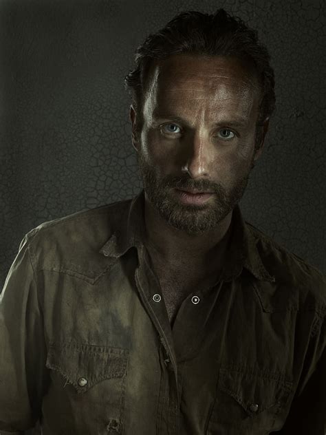 HD wallpaper: Andrew Lincoln, Rick Grimes, The Walking Dead, portrait ...