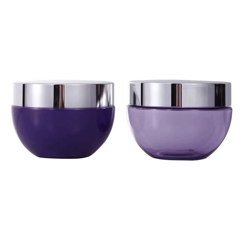 100ml Purple pet jar cosmetic packaging pet plastic jar Manufacturer ...