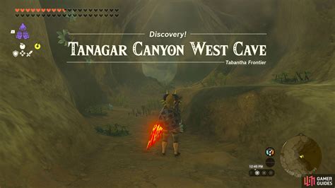 Tanagar Canyon West Cave - The Legend of Zelda: Tears of the Kingdom Database | Gamer Guides®