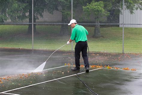 Tennis Court Maintenance | Maintaining Hard Tennis Courts