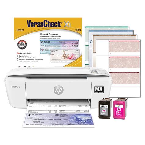 VersaCheck HP DeskJet 3755 MX MICR Check Printer and VersaCheck Gold ...