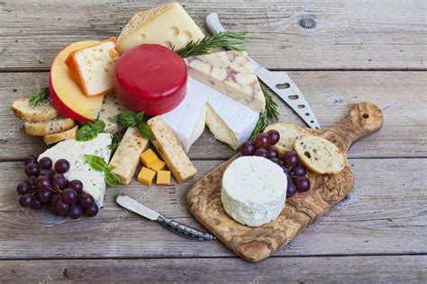 Assorted cheese platter — Stock Photo © stevemc #113197672