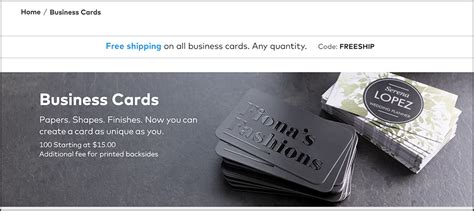 10 Best Online Business Card Printing Services in 2024