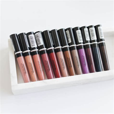 COVERGIRL Melting Pout Matte Liquid Lipstick Swatches | Twinspiration