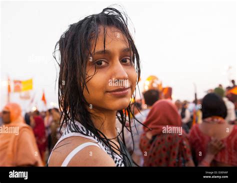 Kumbh Mela Women Bathing Pictures 2022