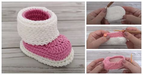 26 Simple Free Crochet Baby Booties For Beginners - Crochet Kingdom