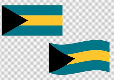 Bahamas Flag SVG Vector Clip Art Cutting Files for Cricut - Etsy