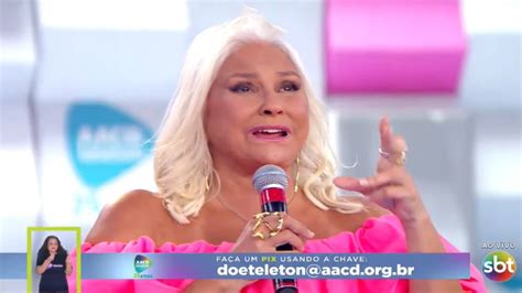 Teleton: Fafá de Belém chora ao lembrar história de superação