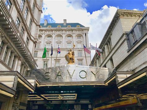 Staying at the Legendary Savoy Hotel, London - Quick Whit Travel