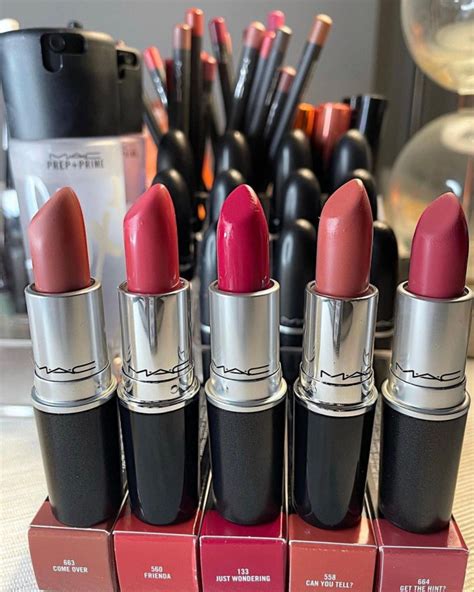 25 Mac Lipstick Swatches 2022 – Five Shades of Mac Lipsticks