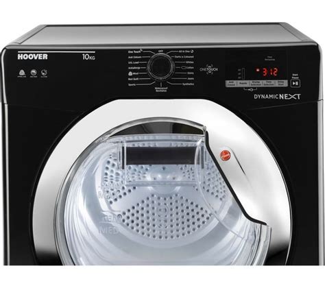 Hoover Tumble Dryer Dynamic Next DX C10DCEB NFC 10 kg Condenser - Black, Black | Currys Price ...