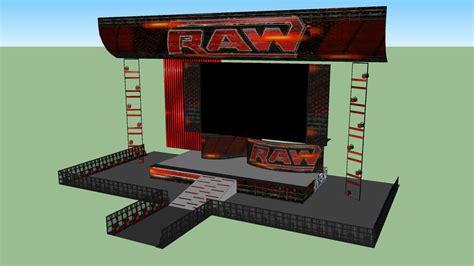 WWE RAW STAGE 2012 | 3D Warehouse