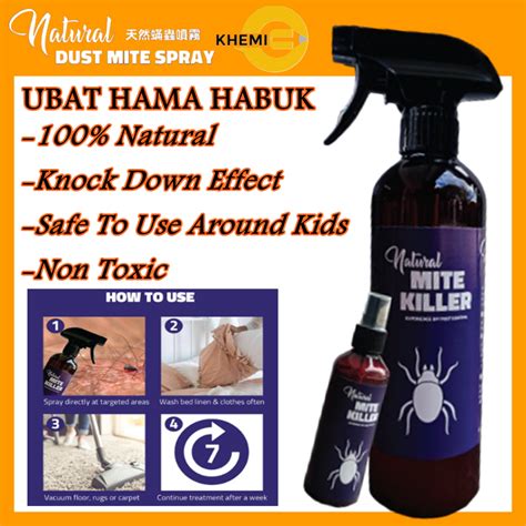 Natural Dust Mites Spray. Hama Habuk Spray | Shopee Malaysia