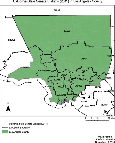 California’s state senate districts, 2011 | Download Scientific Diagram