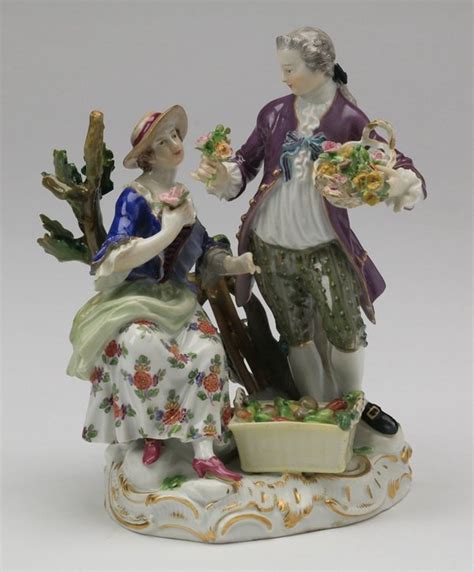 19th c. Meissen porcelain figurine, marked - Oct 25, 2015 | Great ...