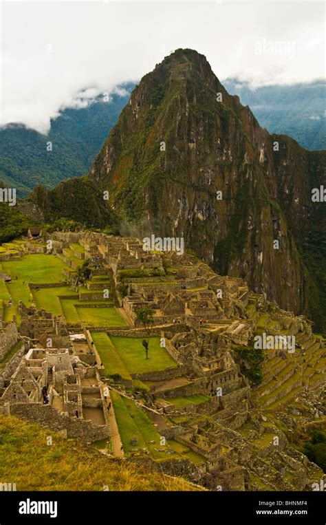 Machu Picchu sunrise visit, Peru Stock Photo - Alamy